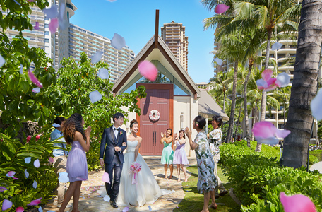 憧れのハワイで結婚式！「家族挙式ハワイ」のチャペルプランをご紹介