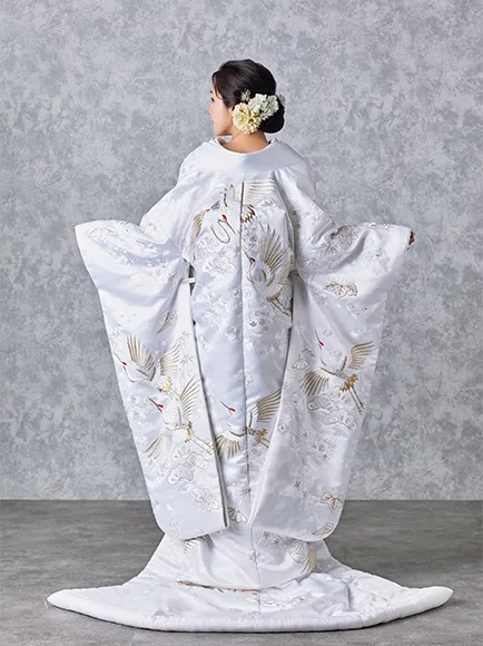 家族挙式の婚礼衣装 新婦和装