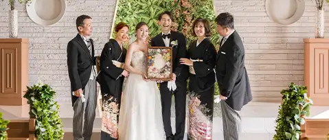 家族挙式の人前結婚式