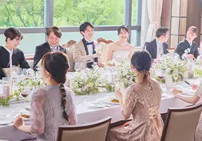 家族挙式・家族婚のチャペル挙式＋10名会食プラン