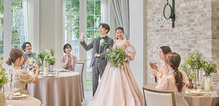 家族挙式・家族婚の挙式＋20名会食プラン