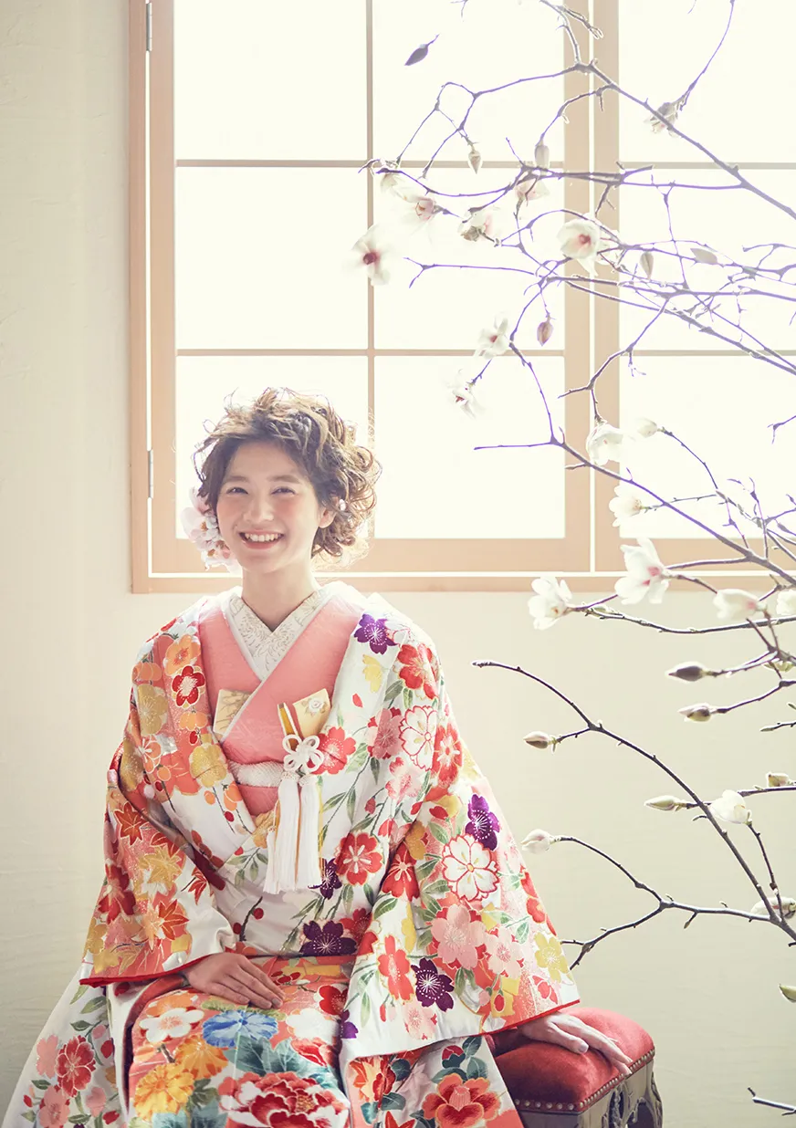 家族挙式の着物
