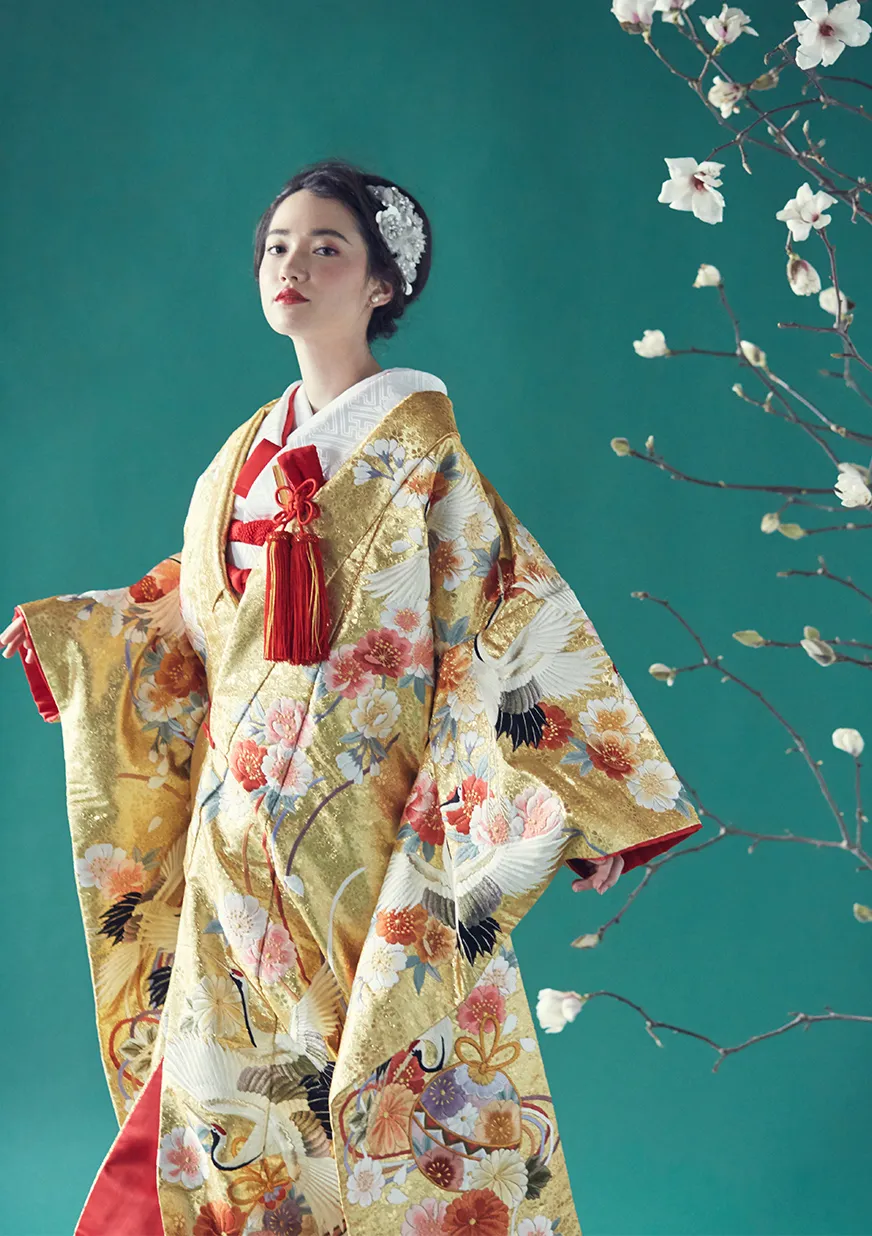 家族挙式の着物