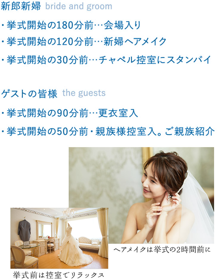 結婚式当日の流れと具体例 家族挙式99 000円 家族のみで少人数結婚式 結婚式当日の流れと具体例 家族挙式99 000円 家族のみで少人数結婚式