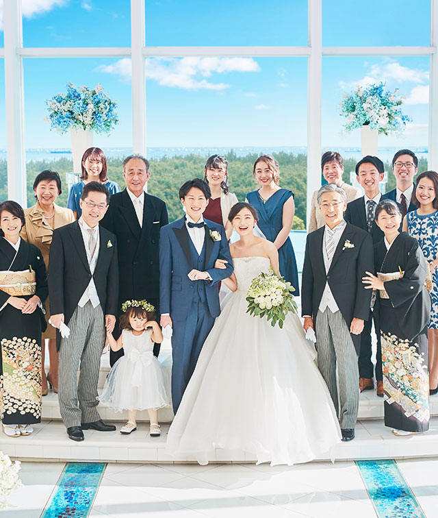 家族挙式 公式 99 000円の家族婚 家族のみなど少人数結婚式