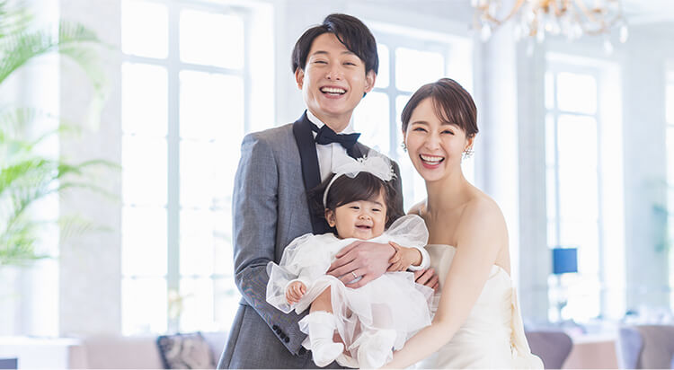 パパ＆ママ婚・マタニティ婚｜お得な特典。家族挙式99,000円。家族のみ ...