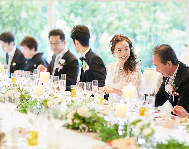 お食事会のみプラン 家族挙式のお顔合わせ お食事会