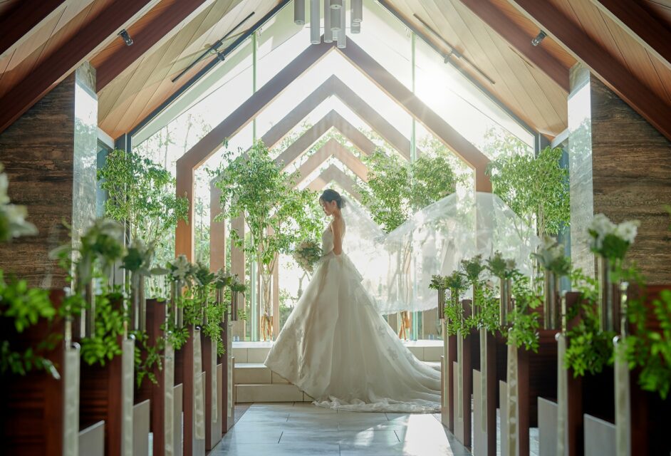 セントアクアチャペル名駅大聖堂(ストリングスホテル 名古屋)(家族挙式・家族婚)