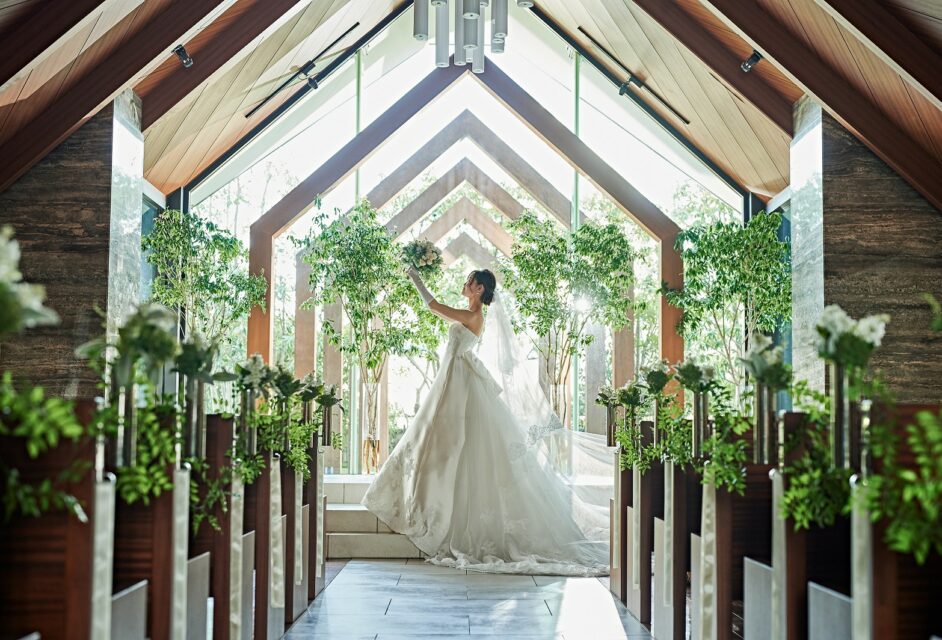 セントアクアチャペル名駅(ストリングスホテル 名古屋)(家族挙式・家族婚)