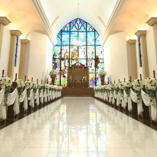 聖ヨハネ仙台ゆりが丘教会の少人数結婚式 家族挙式