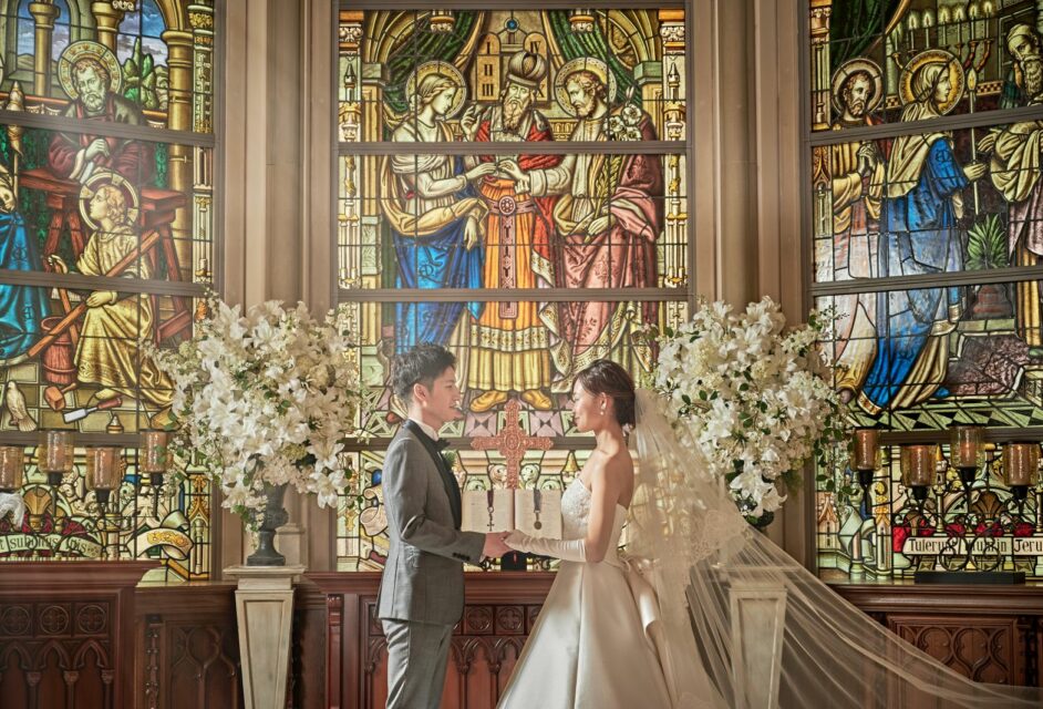 セントアクアチャペル名駅大聖堂(ストリングスホテル 名古屋)(家族挙式・家族婚)